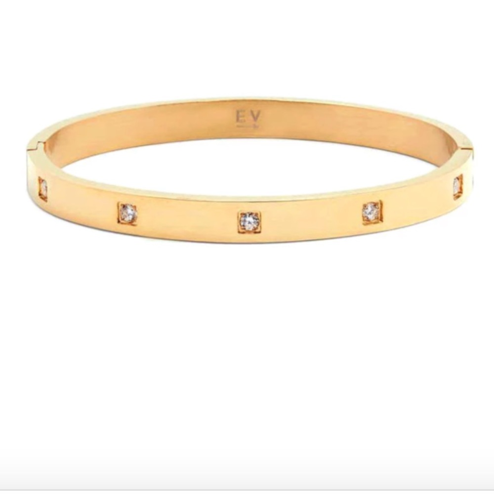 18k gold plated bangle